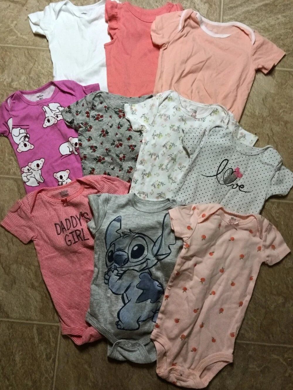 large bundle of size 18 month girls clothes